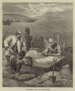 डायमंड डाइगिंग्स में सॉर्टिंग टेबल पर